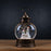Melrose LED Snow Globe/Snowman Family 11.5"H, Bronze/White