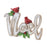 Melrose Christmas Sentiment Sign, Set of 2, Brown/Green/Red