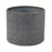 Melrose International Ornate Geometric Metal Planter, Set of 4, Grey