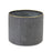 Melrose International Ornate Geometric Metal Planter, Set of 4, Grey