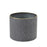 Melrose International Ornate Geometric Metal Planter, Set of 4, Grey