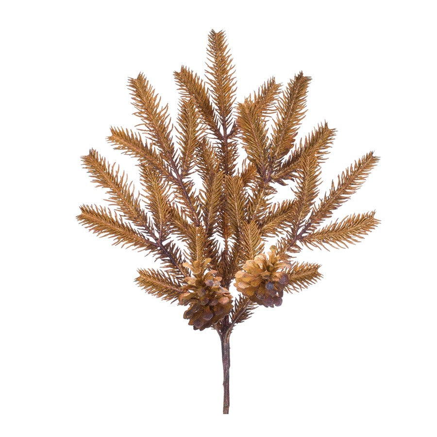 Melrose International Pine Spray, Set of 12, CoppeRed - 86263DS
