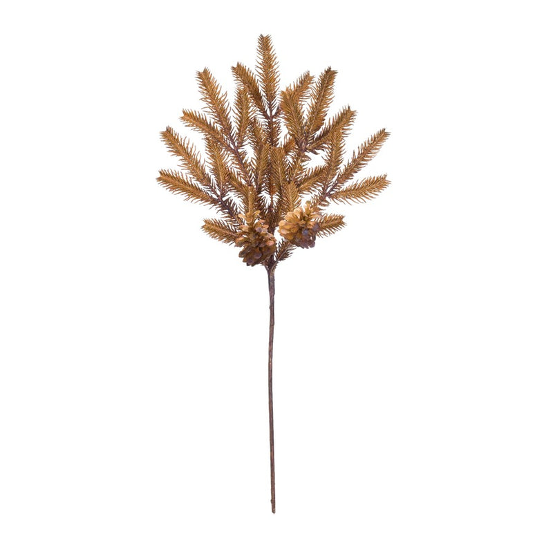 Melrose International Pine Spray, Set of 12, CoppeRed