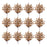 Melrose International Pine Spray, Set of 12, CoppeRed