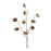 Melrose International Pine Cone Spray, Set of 12, Brown - 86266DS