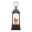 Melrose LED Snow Globe Lantern/Santa/Snowman 10.5"H, Bronze/Red - 86292DS
