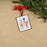 Melrose Int. Snowman/Deer Ornament, Set of 12, White/Brown/Red