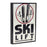 Melrose International Ski Lift Lodge Sign 15.75"H, Cream/Black - 86319DS