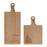 Melrose Merry Christmas Pine Tree Cutting Board, Set of 2, Brown - 86329DS