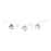 Melrose House/Tube Vase String Garland, Set of 2, White/Green/Brown
