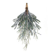 Melrose International Mixed Pine Bundle Swag 23.25"H, Blue/Green - 86387DS