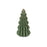 Melrose International Geometric Pine Tree, Set of 2, Green/Gold