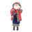 Melrose International Ski Lodge Santa 24"H, Red/Green - 86426DS
