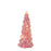 Melrose LED Tree/Rainbow Pearl Ornaments, Set of 3, Pink/White