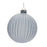 Melrose Frosted Glass Ball Ornament, Set of 6, Glacial Blue