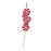 Melrose Peppermint Candle Drop Ornament, Set of 24, White/Red - 86475DS
