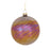Melrose Irridescent Glass Swirl Ornament, Set of 6, Bronze/Purple