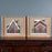 Melrose International Framed Ski Lodge Wall Art, Set of 4, Brown/White