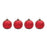 Melrose International Mercury Glass Ball Ornament, Set of 4