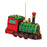 Melrose Glittered Glass TRain, Ornament, Set of 6, Green/Red - 86565DS