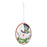 Melrose Glass Snowman Disc Ornament, Set of 12, Red/White/Green