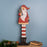 Melrose International Tall Wooden Santa/Presents 30"H, Red/White