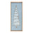 Melrose Framed Pine Tree Wall Decor 26.75"H, Blue/Brown/White - 86672DS