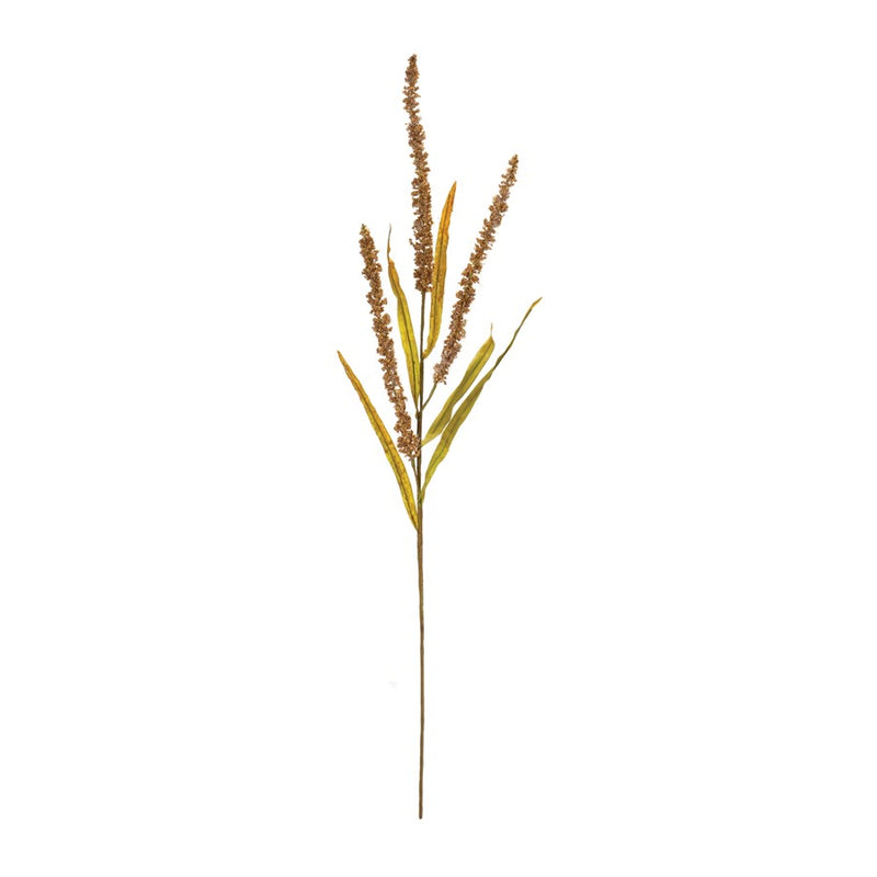 Melrose International Seeded Plume Spray, Set of 12, Green