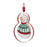 Melrose Metal Cookie Cutter Ornament, Set of 12, Red/White/Green