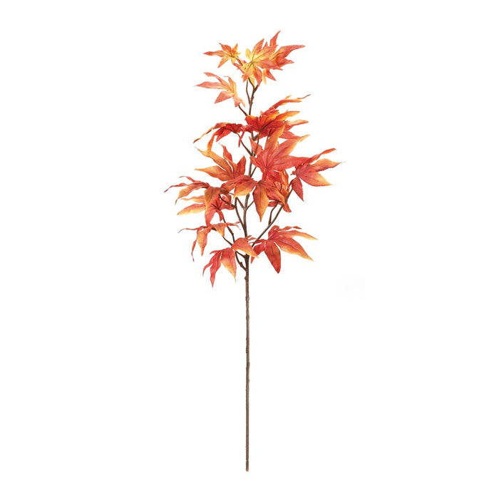 Melrose International Fall Leaf Spray, Set of 6, Orange
