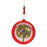 Melrose Twelve Days of Christmas Ornament, Set of 12, Red/White