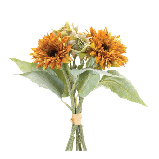 Melrose Fall Mum Floral Bundle, Set of 2, Orange/Green/Yellow - 86817DS