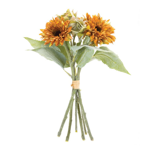 Melrose Fall Mum Floral Bundle, Set of 2, Orange/Green/Yellow