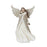 Melrose Winter Angel Figurine/Bird Accent, Set of 2, Champagne/Brown
