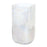 Melrose International Irridescent Glass Candle Holder 9"H, White - 86870DS