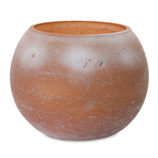 Melrose Brushed Glass Votive Candle Holder, Set of 2, Pink/Brown