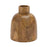 Melrose International Mango Wood Bottle Vase, Set of 2 - 86924DS