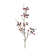 Melrose International Berry Pod Spray, Set of 6, Red - 86930DS