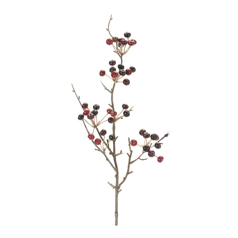 Melrose International Berry Pod Spray, Set of 6, Red - 86930DS