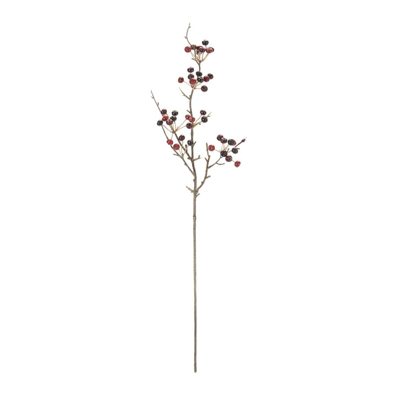 Melrose International Berry Pod Spray, Set of 6, Red
