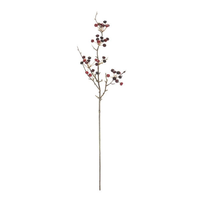 Melrose International Berry Pod Spray, Set of 6, Red