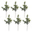 Melrose International Pine Spray, Set/6, Green