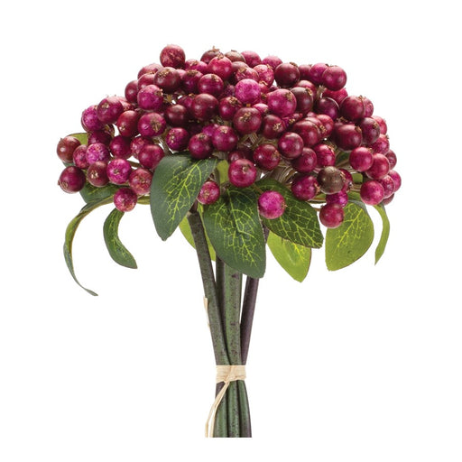 Melrose International Cranberry Bundle, Set of 6, Purple/Green - 86954DS