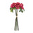 Melrose International Cranberry Bundle, Set of 6, Cranberry