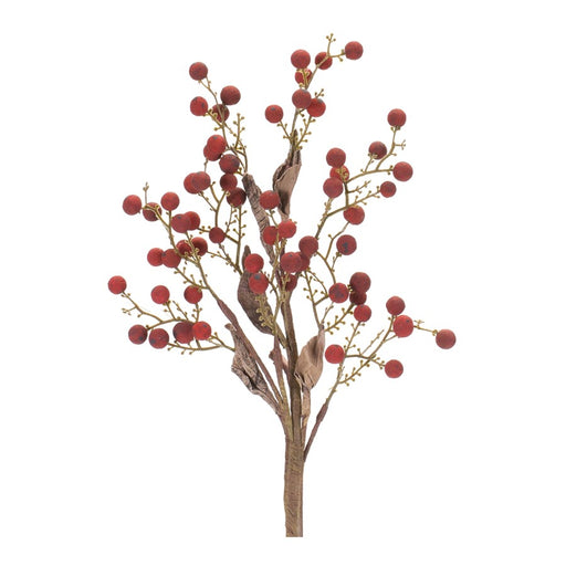 Melrose International Berry Spray, Set of 12, Red/Brown - 86970DS