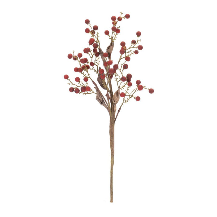 Melrose International Berry Spray, Set of 12, Red/Brown
