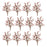 Melrose International Berry Spray, Set of 12, Red/Brown