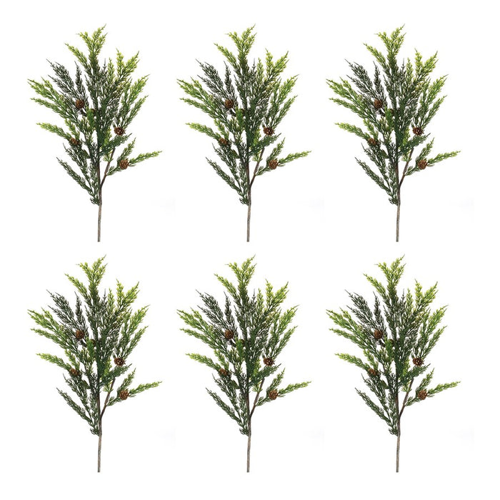 Melrose International Pine Spray, Set of 6