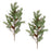 Melrose International Pine Twig Spray, Set of 2, Green/Brown