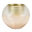 Melrose International Ombre Glass Votive Candle Holder, Set of 2, Gold